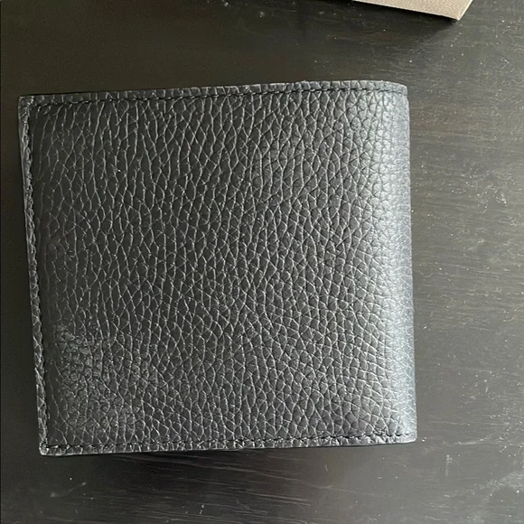BALLY Ribbon Wallet in Black Leather (brand new - unused)
